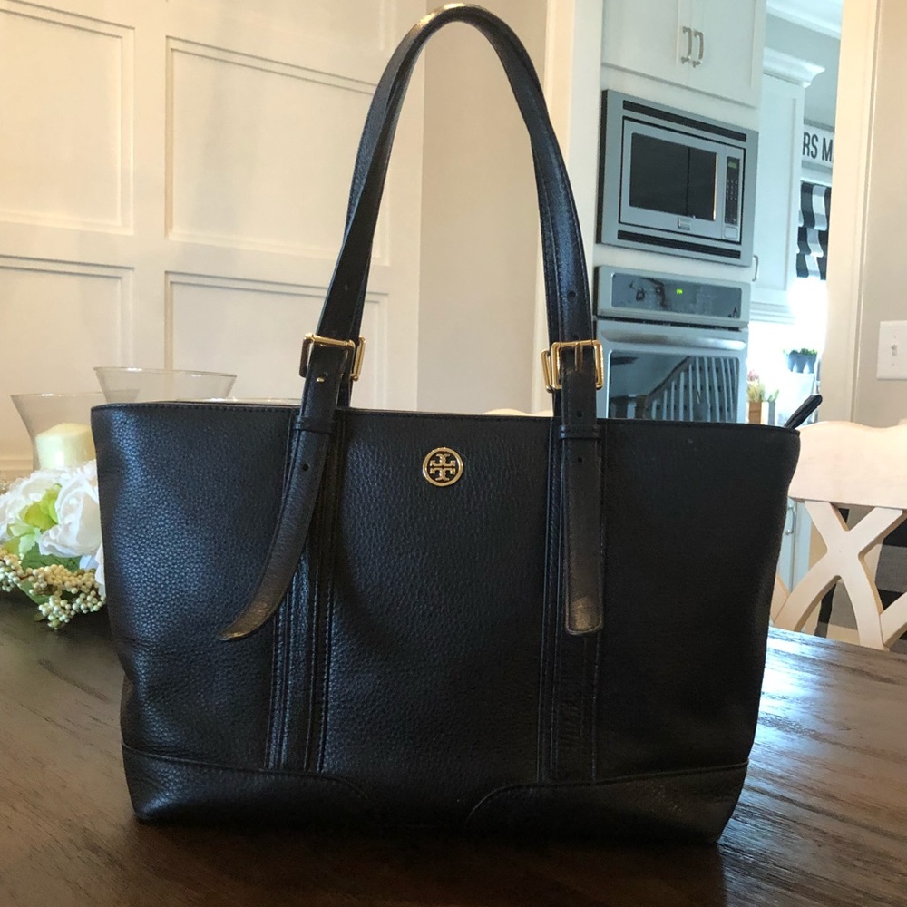 Tory Burch Robinson Pebbled Leather Tote